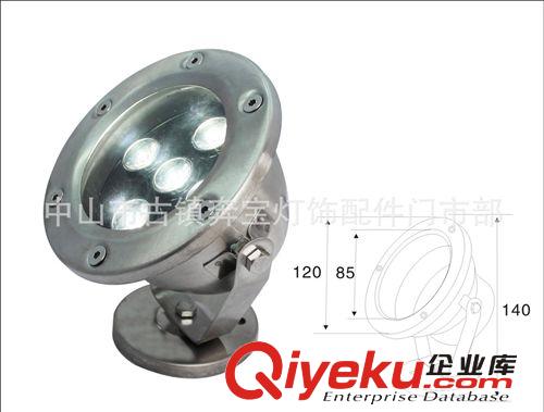 LED304水底灯 批发供应5w白光304不锈钢LED水底灯