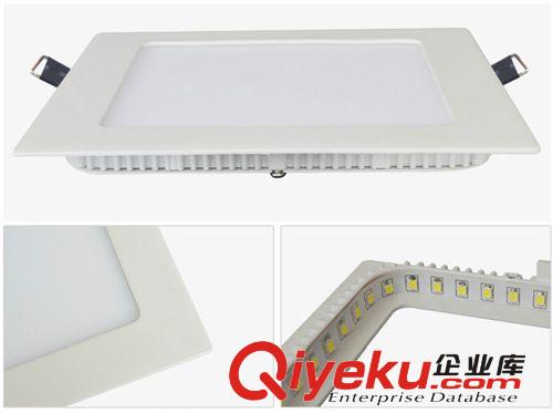 面板灯（成品区） LED面板灯方形压铸300mm 侧面发光 24W  2835灯珠 厨卫灯 筒灯