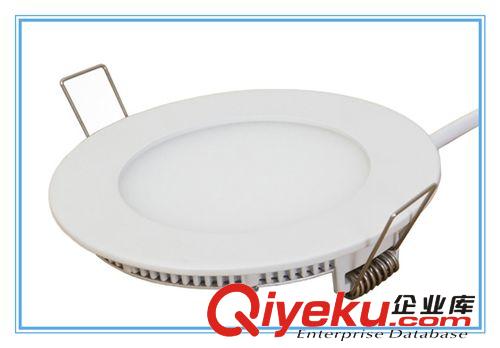 》面板灯/外壳 厂家直供LED超薄圆形面板灯3w/85mm/led精致平板灯外壳 大量现货
