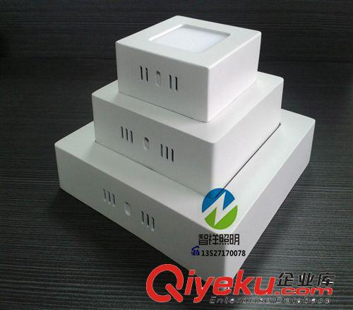 》面板灯/套件 现货库存LED方形面板灯明装24W300mm套件 40侧发光贴片平板灯灯具