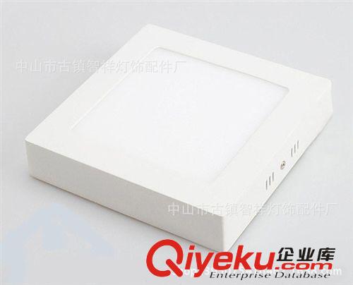 》面板灯/套件 厂家直销LED明装方形面板灯12W/外径170mm 套件 /吸顶灯/平板灯
