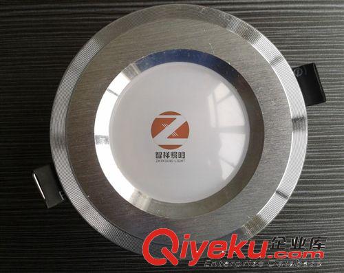 》LED筒灯 LED2.5寸3W铝基板贴片车铝筒灯大功率全铝直径102mm成品灯