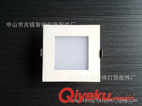 》LED正 底发光面板灯 厂价现货LED正发光 12W方形面板灯  150超薄底发光配件 贴片筒灯