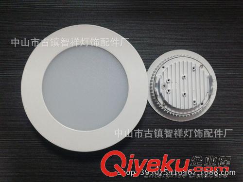 》LED正 底发光面板灯 豪华高档18W180mmLED正面发光圆形面板灯室内天花吸顶灯成品灯