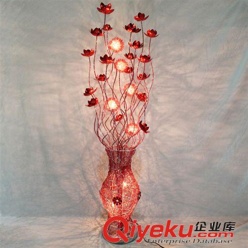 婚庆装饰灯Wedding decorative li 铝丝铝线落地花瓶装饰工艺灯Aluminum floor lamp【产地联动】