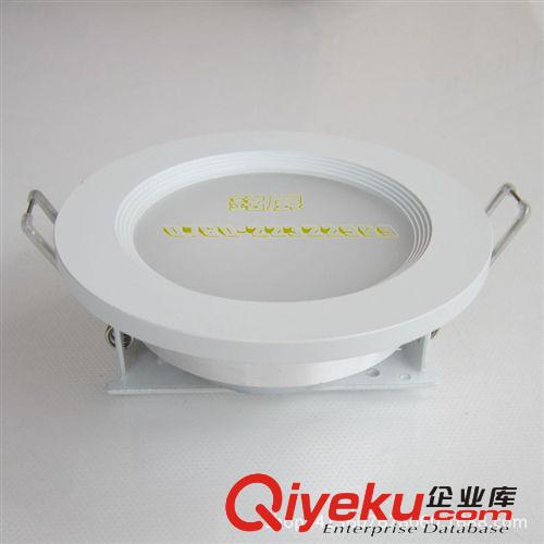 LED筒灯 LED高品质新款防眩光车铝带支架筒灯外天花灯配件4寸