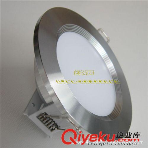 LED筒灯 2014新款LED车铝加厚防眩光带支架高光天花筒灯外壳3寸