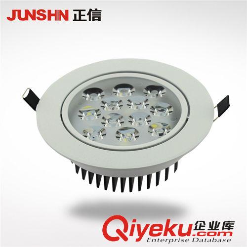 精品LED天花灯系列 铝合金led天花灯筒灯  酒店会所筒灯吸顶灯 灯饰直销 12w 批发