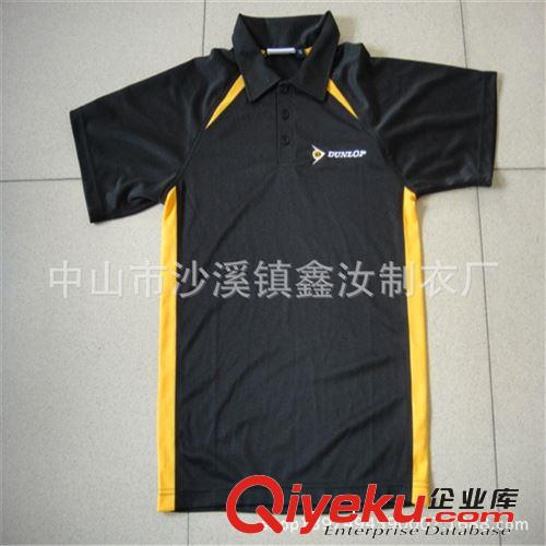 厂家订做男式翻领短袖乒乓球服 网球服  定制广告礼品外贸服装