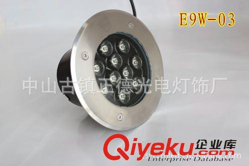 正德光电 9W12W15W18W LED地埋灯 埋地灯 IP67防水 单色七彩 CE