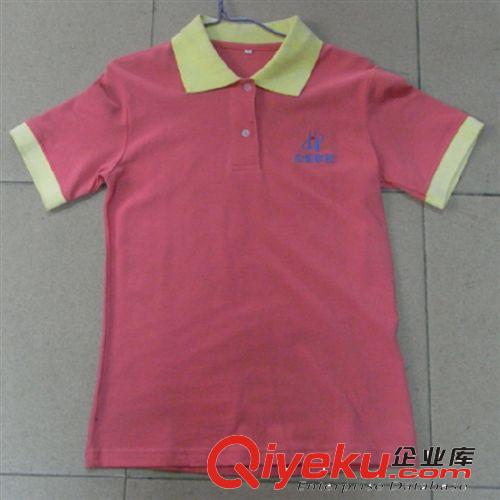 厂家专业生产外贸女式POLO衫 全棉珠地印花刺绣贴布POLO衫