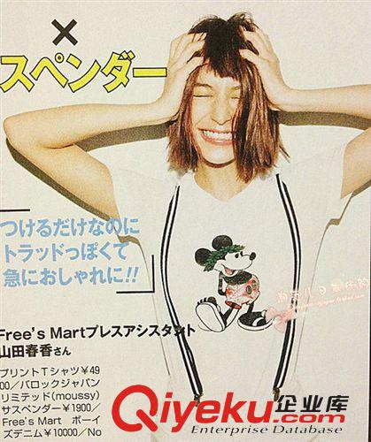 moussy vivi6月款可爱米奇休闲T恤现货当天发