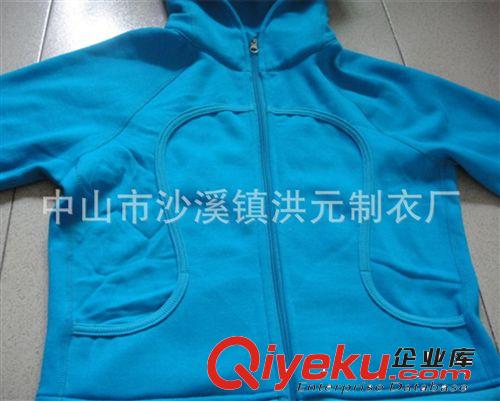 厂家定做外贸全棉抓绒男式拉链连帽卫衣 可来图定做专业定制