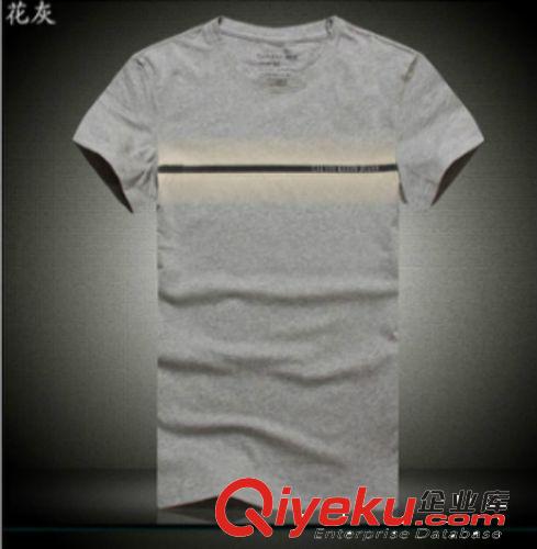 专业订做2014新款夏装男装爆款男式T恤短袖纯棉潮男型男修身T恤