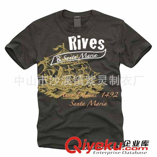 厂家低价热销印花、植绒印花情侣T恤衫