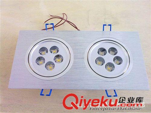 禄耀照明10W优质LED方形双头天花灯大功率商照家居酒店装饰天花灯