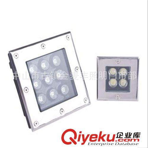 【厂家供应】方形LED地埋灯生产/广场埋地灯供应商 9W地埋灯