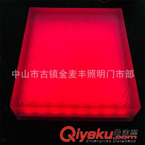 厂家直销LED发光玻璃地砖灯 中山地砖灯 300*300 七彩RGB 低压