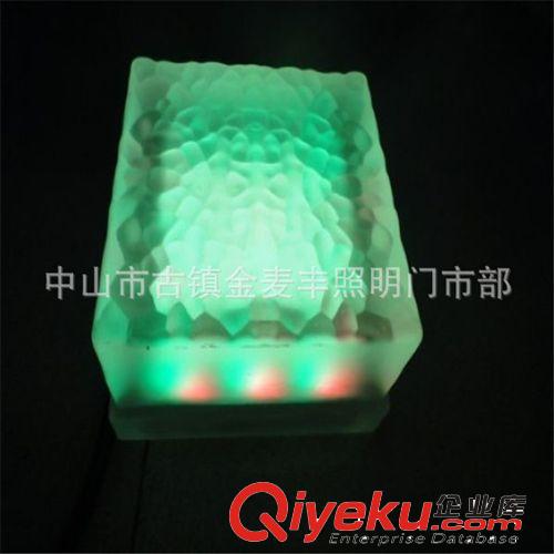 【厂家供应】LED玻璃地砖灯/水立方LED玻璃地砖灯/通体发光地砖