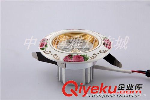 特价新款高档陶瓷LED筒灯 玫瑰筒灯 天花灯墙壁灯 圆形方形任选!