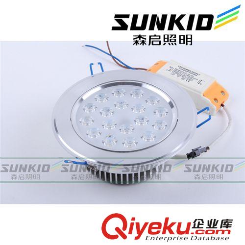 特价好散热18wLED射灯 服装店背景墙灯 led天花灯  精工车铝全套