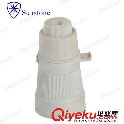 欧规认证灯头 灯座 B22塑料喇叭带开关灯座 喇叭灯头  灯头