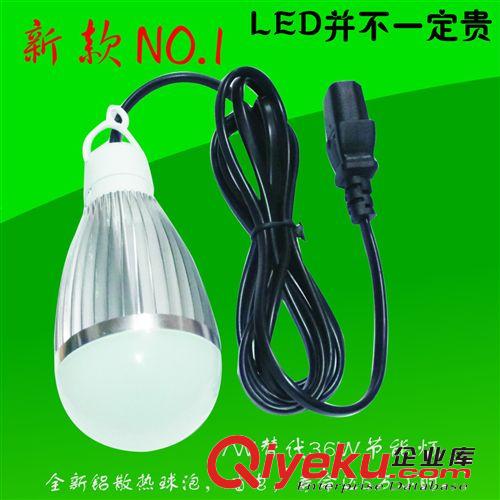 48V电动车专用LED球泡灯LED夜市灯 地摊灯 品字头电动车节能灯