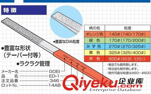 日本吴英锉刀GOEI ED-6