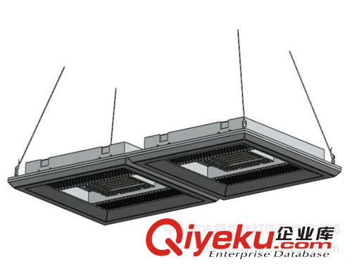 LED灯具厂家长期供应 120-240w四格吊灯 双格吊灯 LED装饰灯具