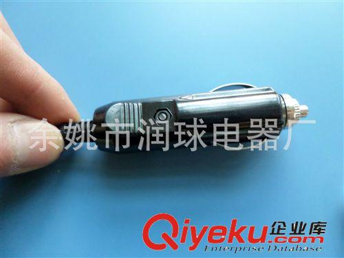 供应各种带线带灯点烟器带线子弹头点烟器插头带线带DC插头