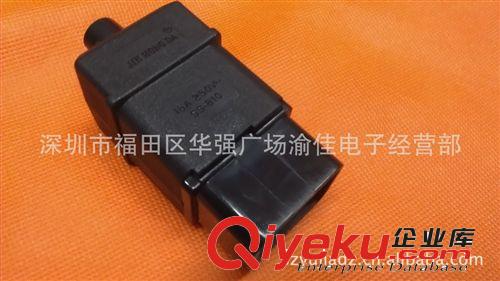 250V16A PUD电源接线插头,插座,SS-810，IEC320-C20，免焊接线插