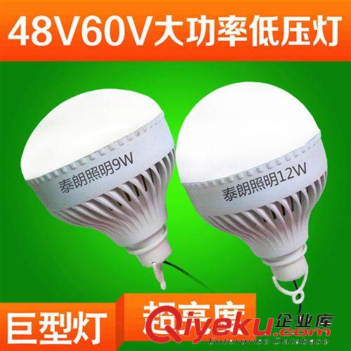 电动车LED灯 电瓶灯低压灯泡 48V60V工作灯检修灯