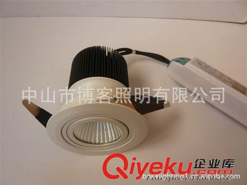 星级酒店/展厅 大功率精品嵌入式COB LED天花灯