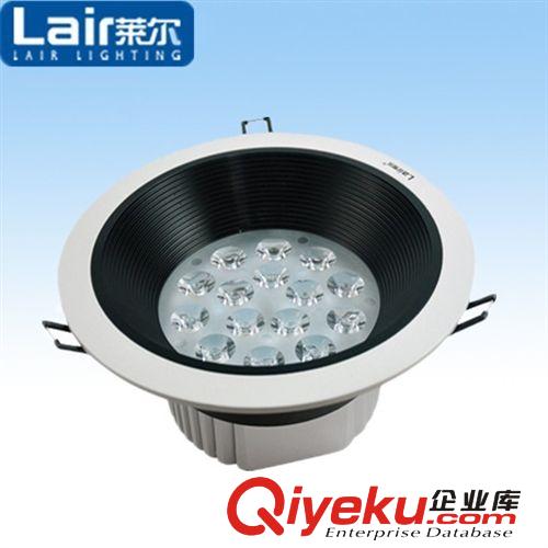 莱尔照明 15W大功率LED筒灯0330Bk50/60卖场酒店大堂饭馆节能灯具