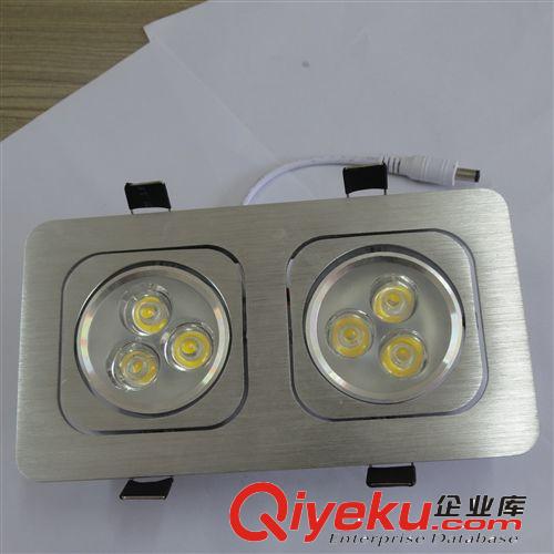 高档新款LED 斗胆灯 双头 LED 双头射灯 两头LED3W格栅射灯