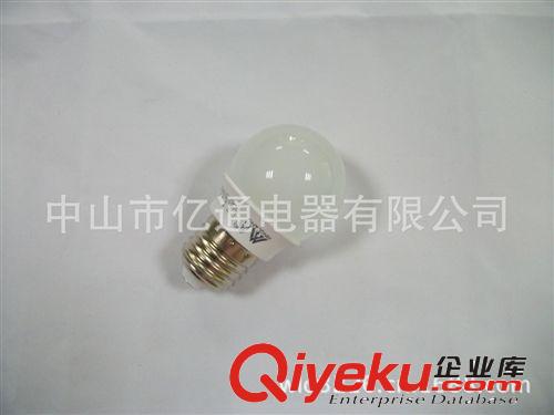 亿通电器厂供应LED节能灯LED球泡 LED 拉尾泡2W