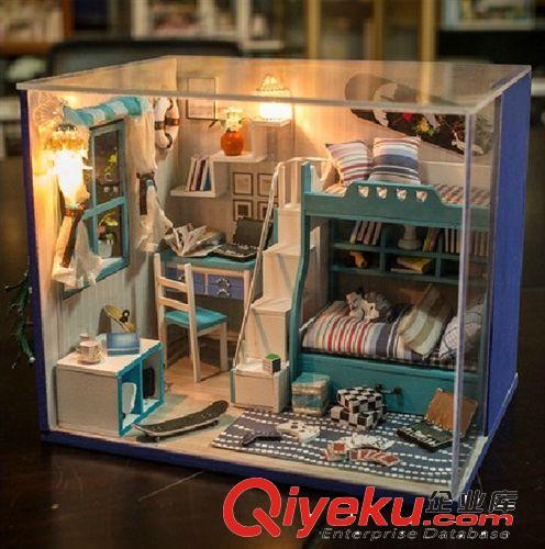 正品DIY小屋 我的小伙伴们精品系 创意卧室礼物模型新款小屋模型