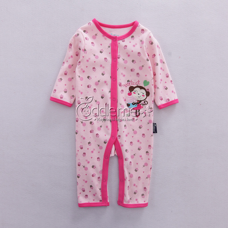 cuddle me宝宝爬地服 纯棉舒适婴儿爬地服 新款热销宝宝服饰