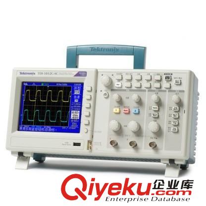 泰克TDS1012C-SC  100MHZ彩屏数字存储示波器