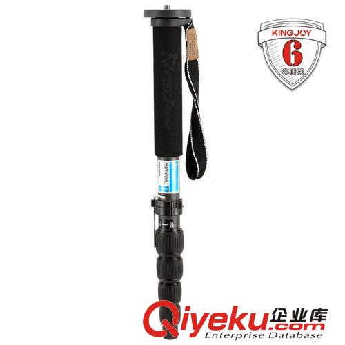 劲捷MP289C碳纤维旋钮单反相机独脚架 便携登山杖数码摄影单角架