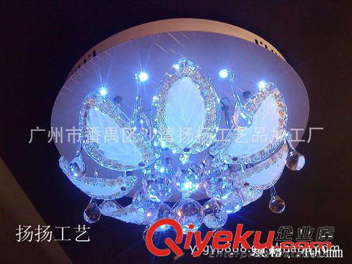 简欧风情 现代风格 彩色玻璃吸顶灯 过道灯 卧室灯 水晶灯
