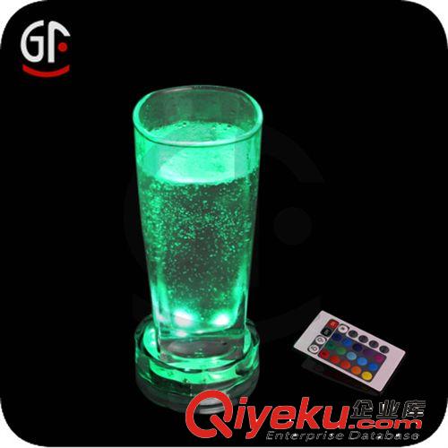出口精品,圆形LED潜水发光迷你防水蜡烛灯