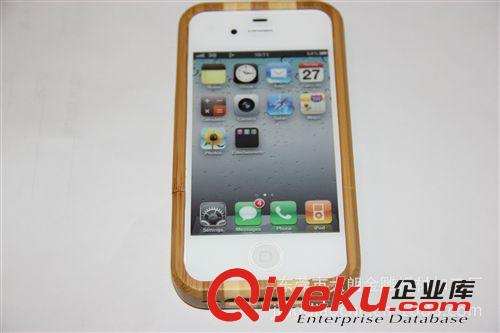 iphone4手机竹木保护套 iphone4s手机竹木外壳 iphone4S保护套