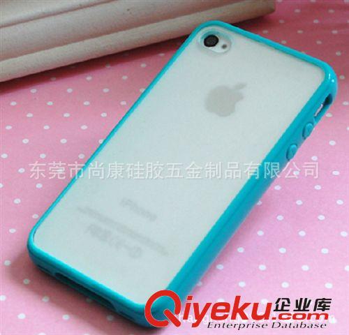 2014时尚爆款硅胶边框手机套 iphone5/4硅胶边框手机套 OEM代工