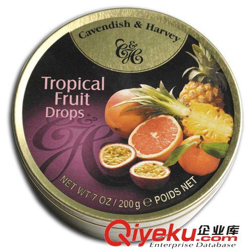 德国嘉云糖 新口味 嘉云菠萝什果糖 原装进口休闲食品 200g*50盒