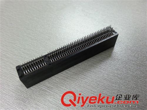 批发pcie98p 8x夹板式卡槽 生产pcie98p 8x夹板式卡槽