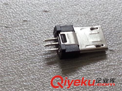 优质micro usb5PIN夹板式公头 直销micro usb5PIN夹板式公头