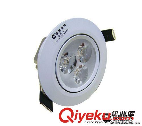 新品一体化LED3W射灯 LED珠宝灯 洘漆白系列天花灯全套 LED筒灯