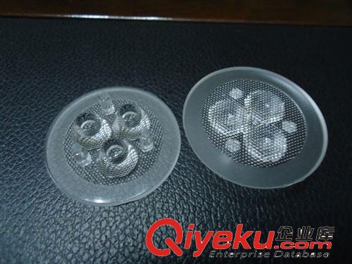 供应大功率led透镜 35mm 天花灯连体透珠面 沙面 光面