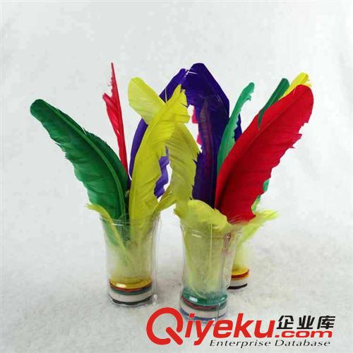冠杰 鹅毛彩毽 杯装毽仔，健身4